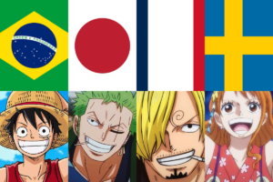 One Piece: Nacionalidade dos piratas do chapéu de palha